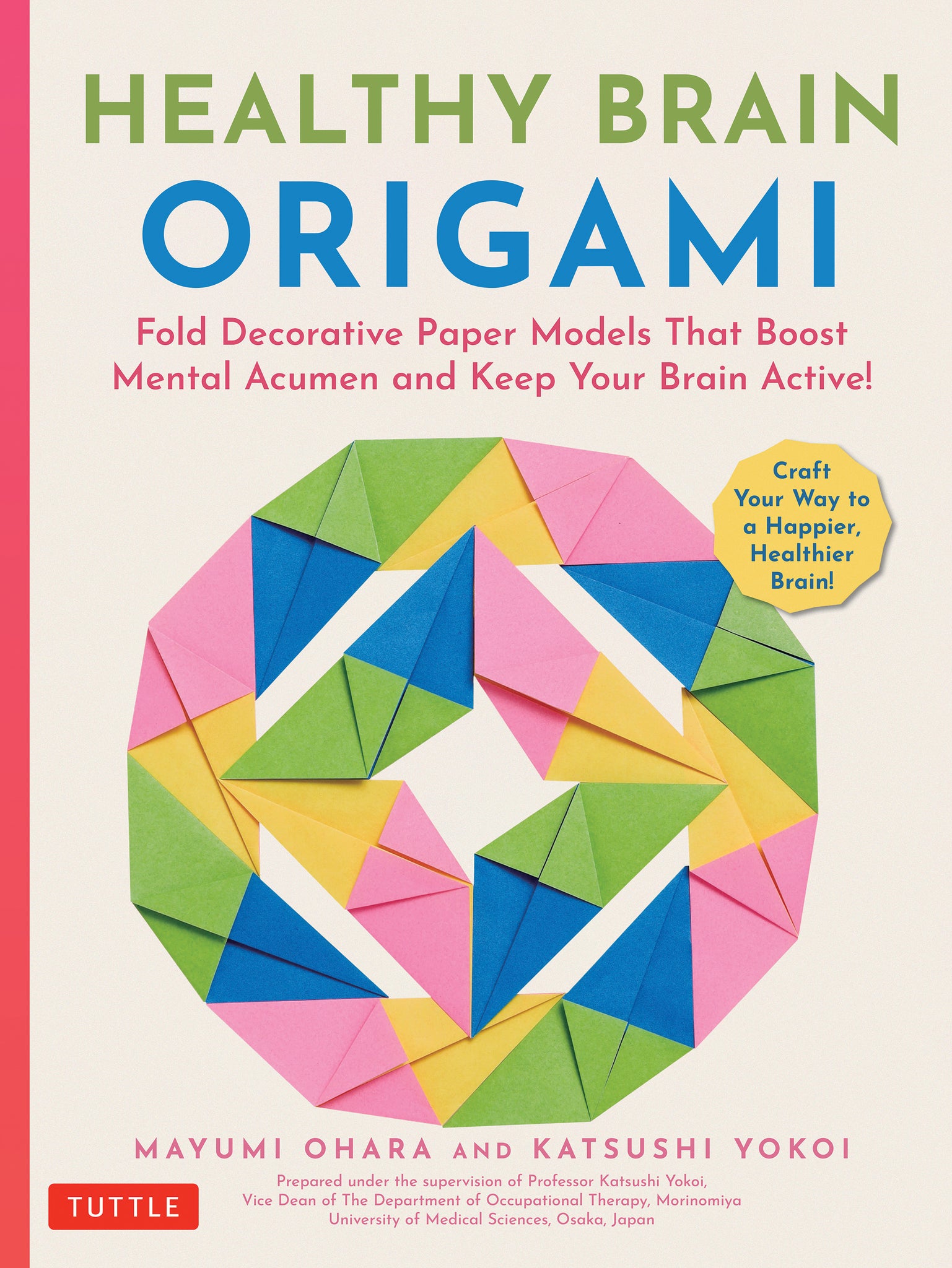 Cover image for Healthy Brain Origami ISBN 9784805318959